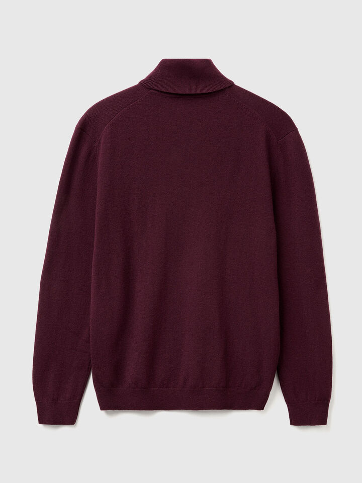 TURTLE NECK SWEATER Hombre image number 6